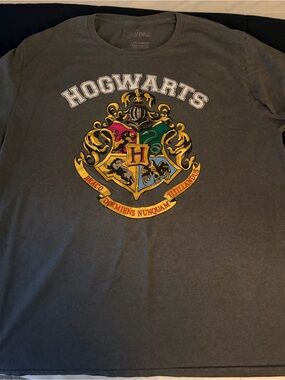 Hogwarts Crest Kids T-Shirt - Dark Gray